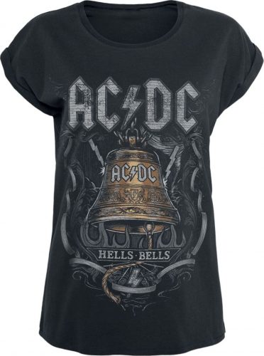 AC/DC Hells Bells Dámské tričko černá