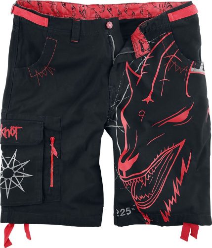 Slipknot EMP Signature Collection Kraťasy cerná/cervená