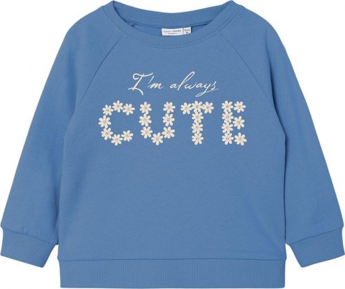 name it Venus Cute Sweatshirt detská mikina světle modrá