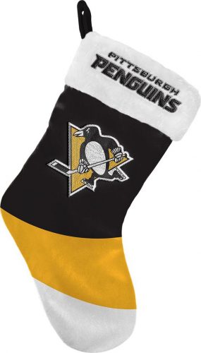 NHL Pittsburgh Penguins - Weihnachtsstrumpf Nástenné dekorace vícebarevný