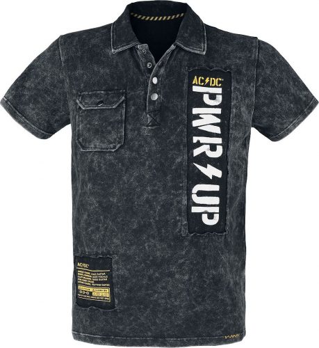 AC/DC EMP Signature Collection Polo tričko tmavě šedá