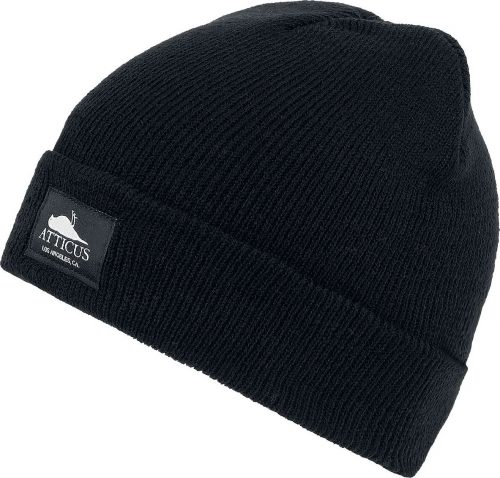 Atticus Čepice Woodsman Beanie čepice černá