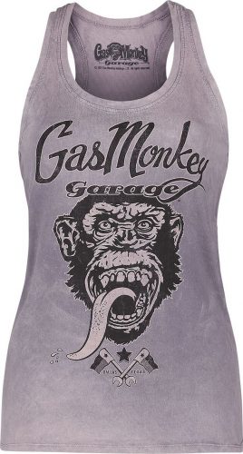 Gas Monkey Garage Big Monkey Dámský top šeríková