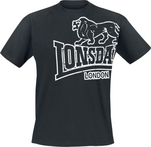 Lonsdale London Langsett Tričko černá