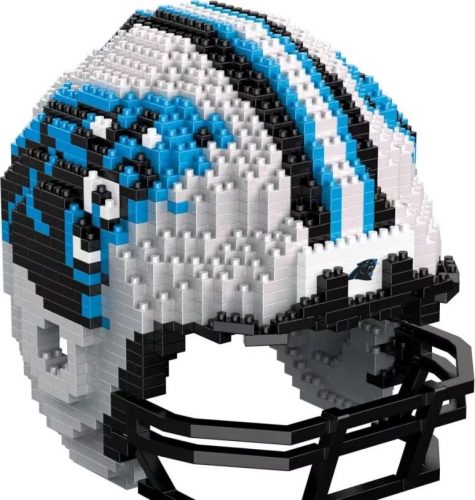 NFL Carolina Panthers - 3D BRXLZ - Replika Helm Hracky vícebarevný