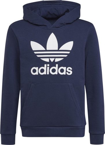 Adidas Trefoil Hoodie detská mikina s kapucí modrá