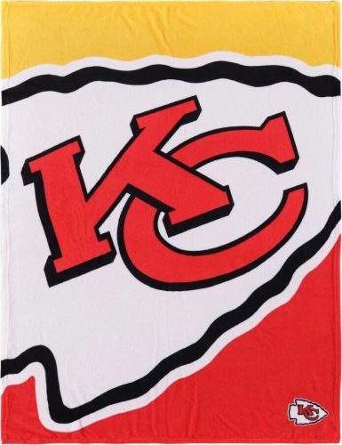 NFL Kansas City Chiefs - Kuschelige Plüschdecke Deka vícebarevný