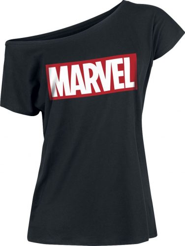 Marvel Logo Dámské tričko černá