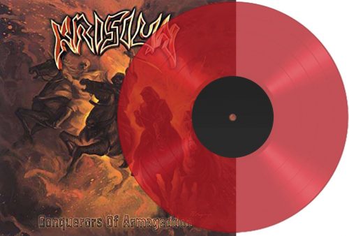 Krisiun Conquerers of armageddon LP červená