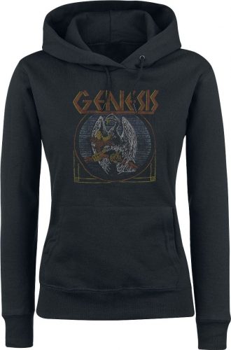 Genesis Distressed Eagle Dámská mikina s kapucí černá