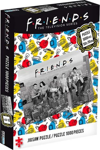 Friends Friends 1000 Teile Puzzle Puzzle cerná/bílá