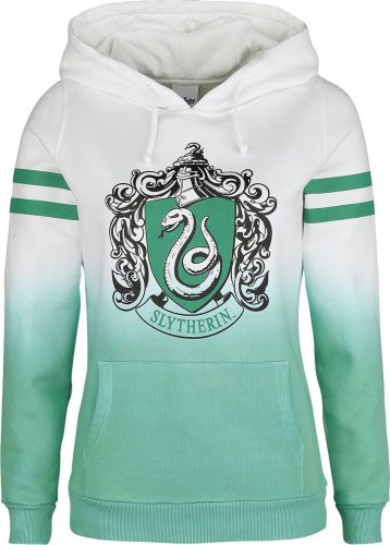 Harry Potter Slytherin Dámská mikina s kapucí zelená