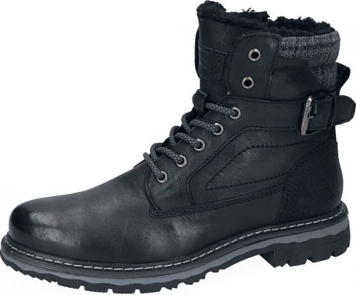 Dockers by Gerli Buckle Winter Boot boty černá