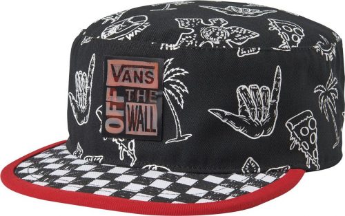 Vans SKETCH PILL BOX HAT - Stranger Things x Vans kšiltovka černá