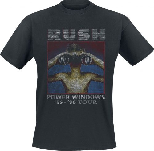 Rush Rush Power Windows Tričko černá