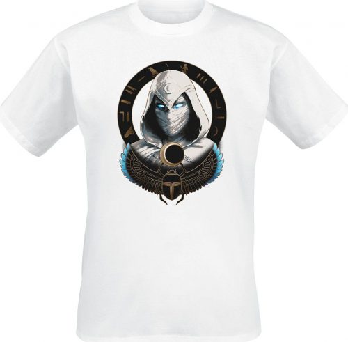 Moon Knight Moon Knight Scarab Crest Tričko bílá