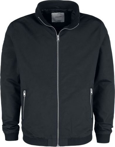 Jack & Jones JJERUSH HARRINGTON BOMBER Bunda černá