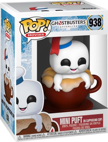 Ghostbusters Vinylová figurka č. 938 Afterlife - Mini Puft (v capuccino šálku) Sberatelská postava standard