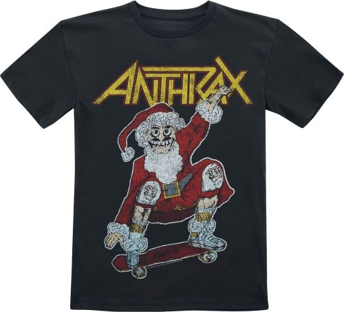 Anthrax Kids - Vintage Christmas detské tricko černá