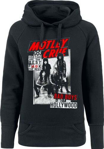 Mötley Crüe Mötley Crüe Fans Dámská mikina s kapucí černá