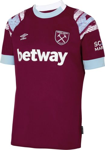 West Ham United 22/23 Home Jersey Dres pro fanoušky vícebarevný