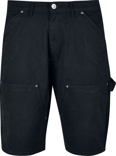 Urban Classics Double Knee Carpenter Shorts Kraťasy černá