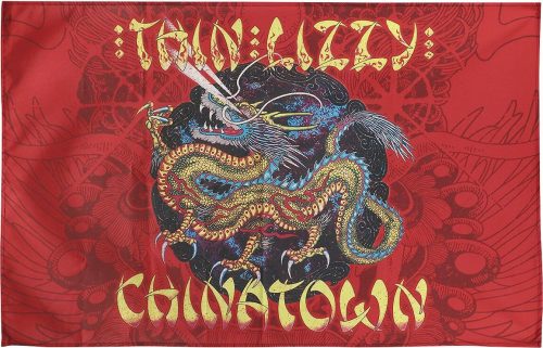 Thin Lizzy Chinatown Textilní plakát vícebarevný