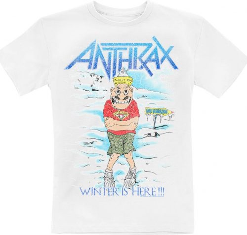 Anthrax Kids - Winter Is Here detské tricko bílá