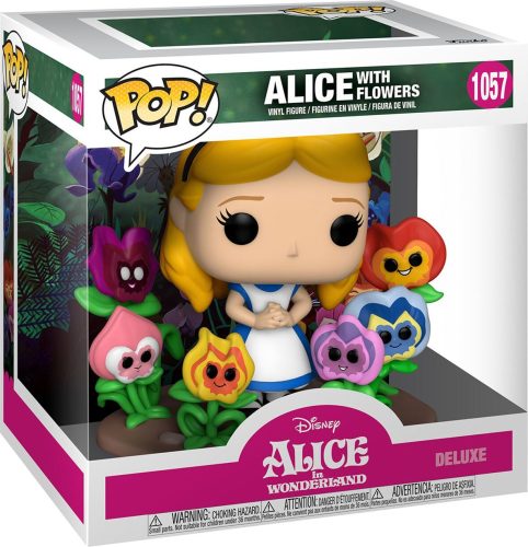 Alice in Wonderland Vinylová figurka č. 1057 Alice with Flowers (Deluxe Pop!) Sberatelská postava standard