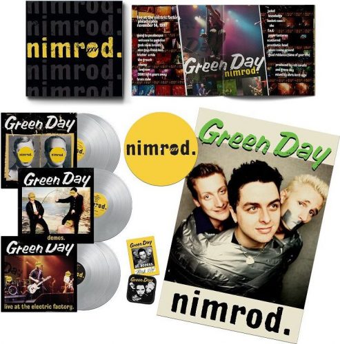 Green Day Nimrod 5-LP BOX barevný