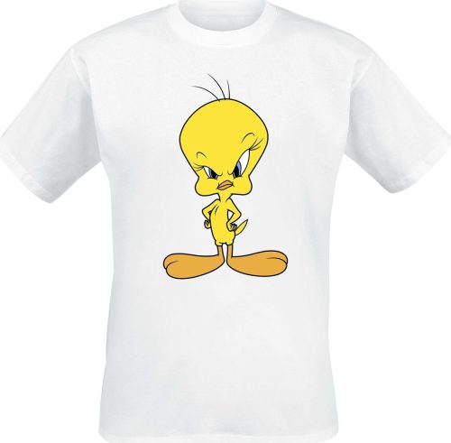 Looney Tunes Angry Tweety Tričko bílá