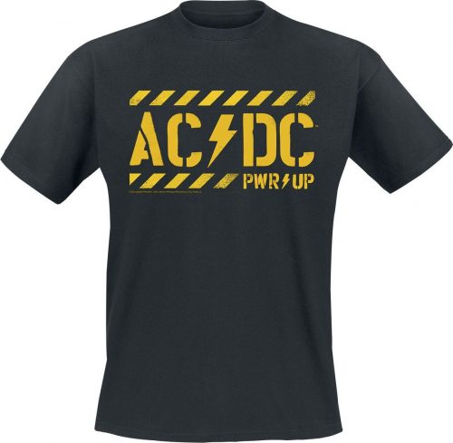 AC/DC PWR Up Tričko černá