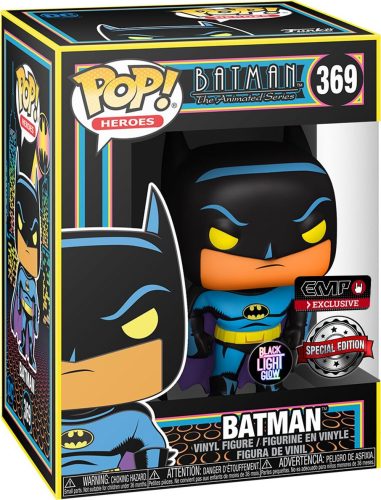 Batman Vinylová figurka č. 369 Batman (Black Light) Sberatelská postava standard