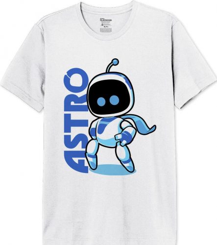 Playstation Astro Bot Tričko bílá