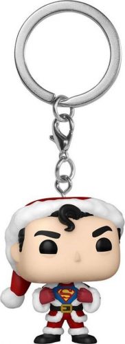 Superman DC Holiday - Superman POP! Keychain Klíčenka standard