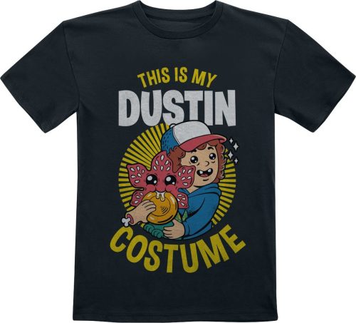 Stranger Things Kids - This is my Dustin Costume detské tricko černá