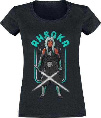 Star Wars The Mandalorian - Ahsoka Dámské tričko černá