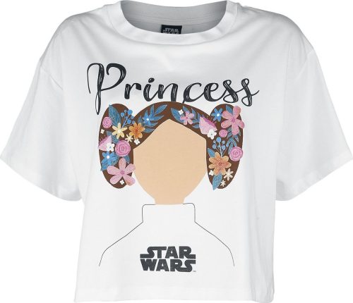 Star Wars Star Wars - Princess Leia Dámské tričko bílá