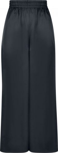 Urban Classics Ladies Satin Wide Leg Pants Dámské kalhoty černá