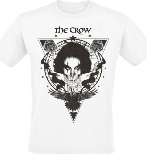 The Crow Eric Draven - Triangle Tričko bílá