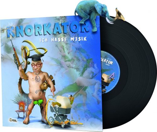 Knorkator Ich hasse Musik LP černá