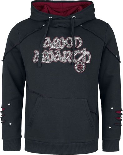 Amon Amarth EMP Signature Collection Mikina s kapucí cerná/cervená