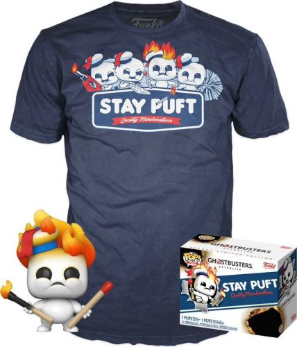 Ghostbusters Afterlife - Mini Puft (on fire) (GITD) - POP! & Tee Sberatelská postava standard