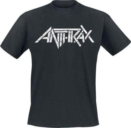 Anthrax Logo Tričko černá