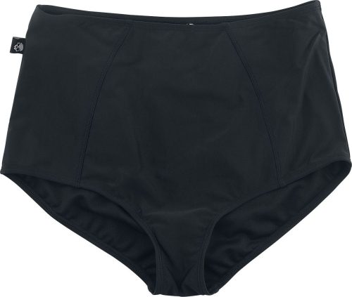 Black Premium by EMP Cierne bikiny nohavicky s vysokým pásom Spodní díl plavek černá