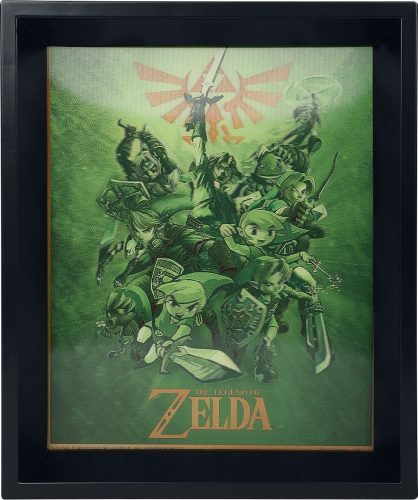 The Legend Of Zelda Link 3D Bild Obraz na zeď vícebarevný