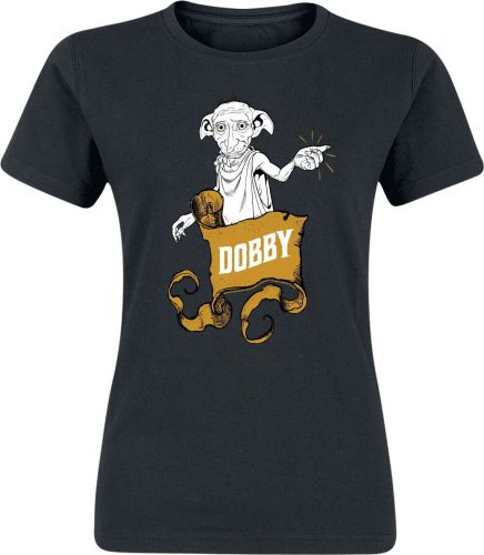 Harry Potter Dobby Banner Click Dámské tričko černá