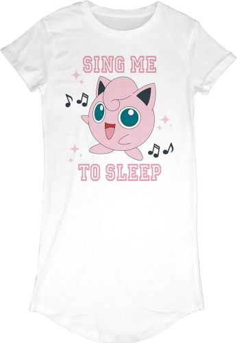 Pokémon Sing Me To Sleep Šaty bílá