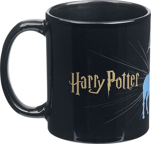 Harry Potter Expecto Patronum Hrnek černá