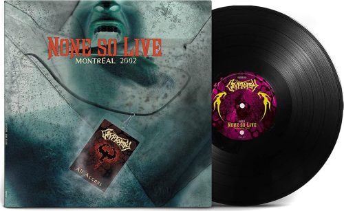 Cryptopsy None so live LP černá